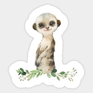 Baby Meerkat Sticker